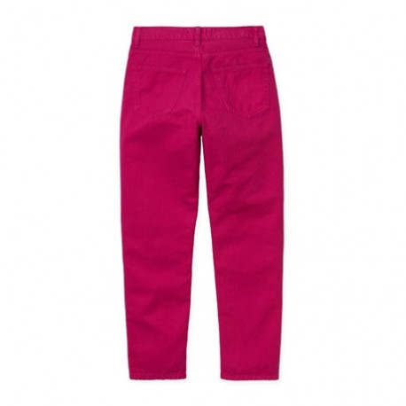Carhartt WIP Page Carrot Ankle Pant- Ruby Pink- SZ 27- Fits like 26 waist