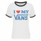 T-Shirt Femme Love Ringer Vans