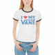 T-Shirt Femme Love Ringer Vans