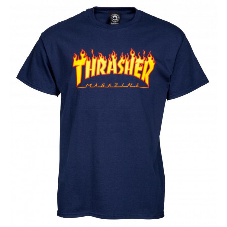 T Shirt Homme Flame Logo Thrasher
