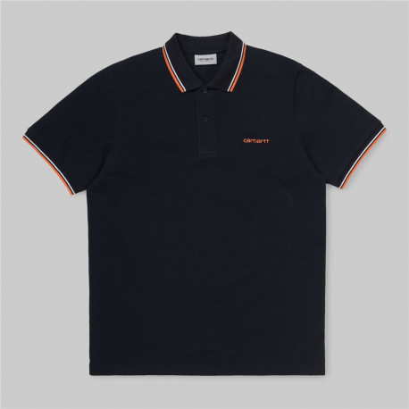 Polo Homme Script embroidery Carhartt wip