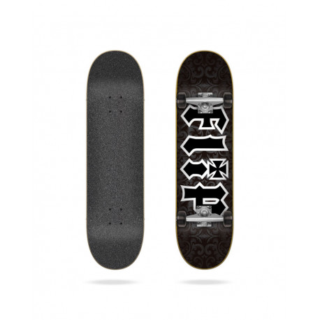 Skateboard Gothic Black 8" Flip